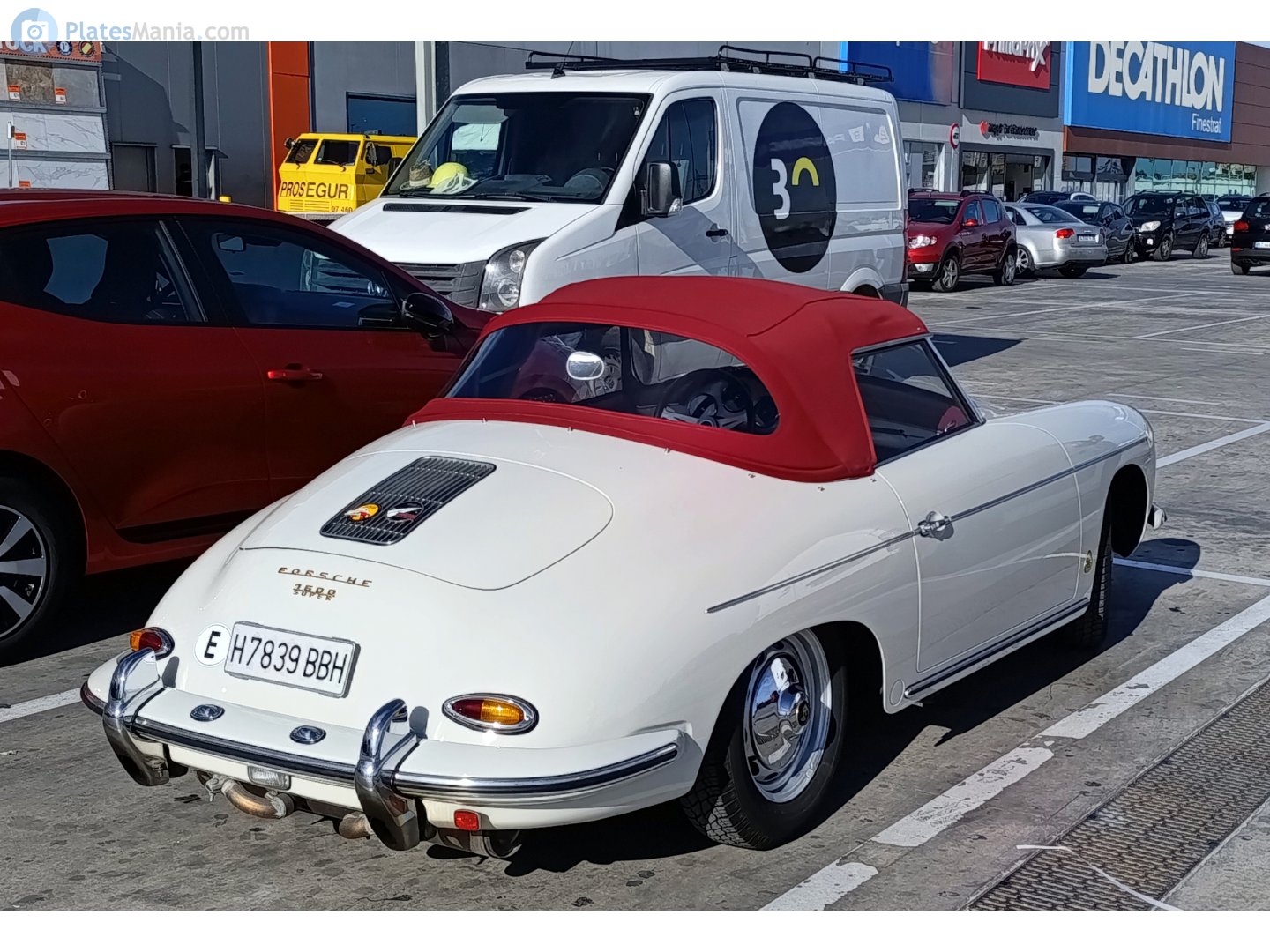 H 7839 BBH, Porsche 356 (A) Cabrio/Speedster, 1948–1959