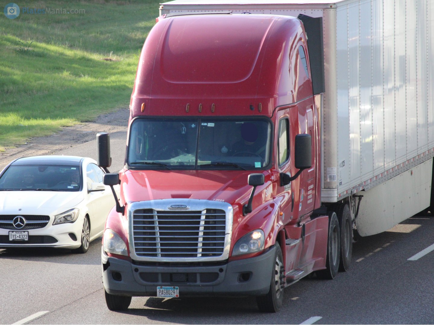PAS8029, Freightliner Cascadia 1st gen Cascadia (2007–2013) / 2nd gen Cascadia Evolution (2012–2018)