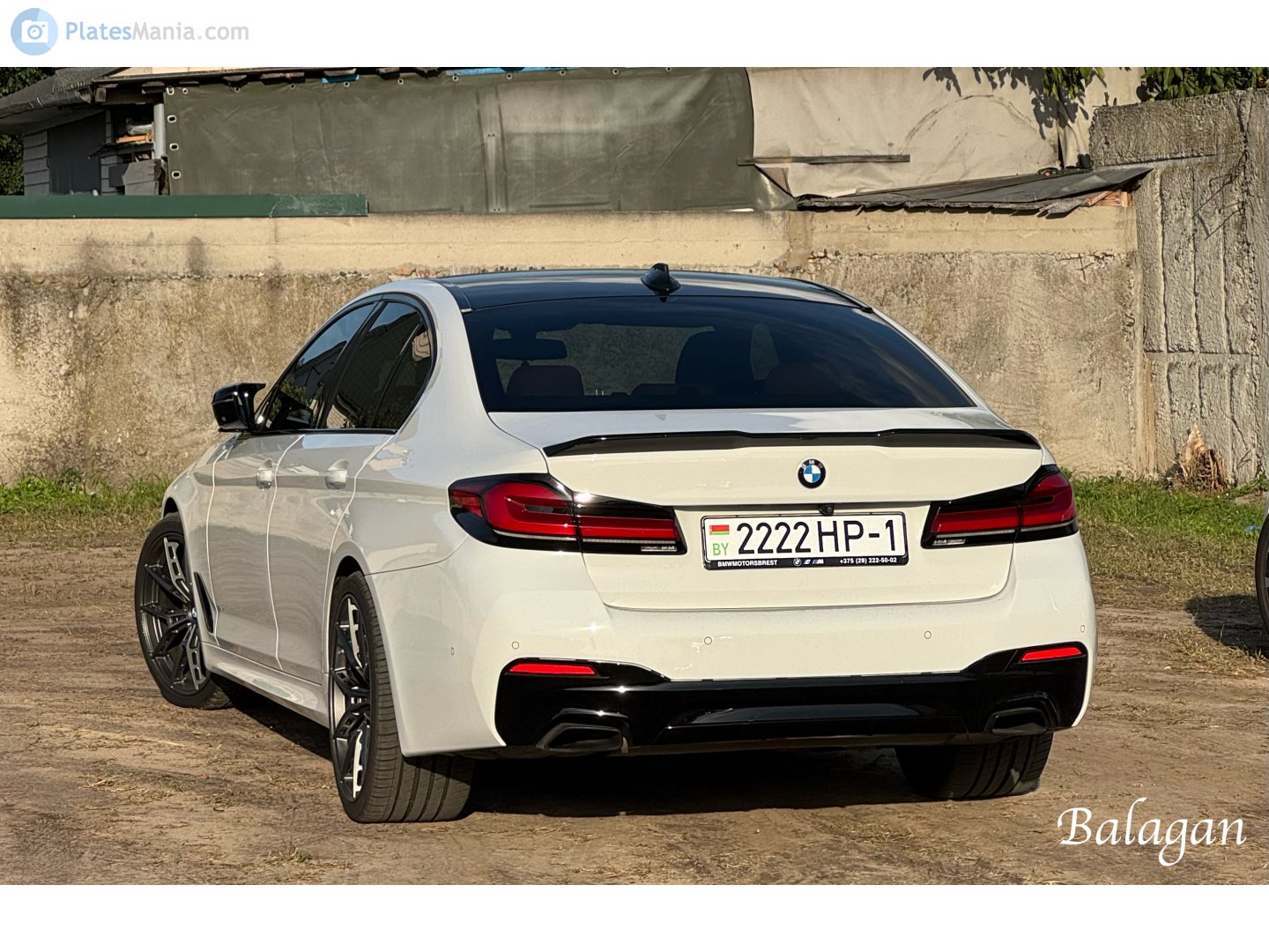 2222 HP-1, BMW 5 Series 7th gen Sedan (G30/G38), facelift, 2020–2023