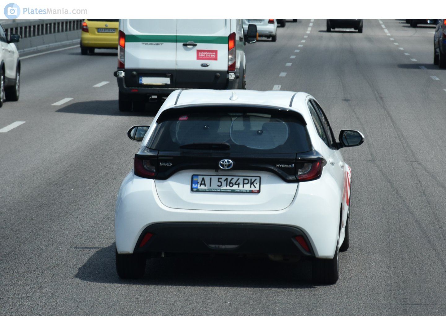 AI 5164 PK, Toyota Yaris 4th gen 5-door Hatch (XP210), 2020–