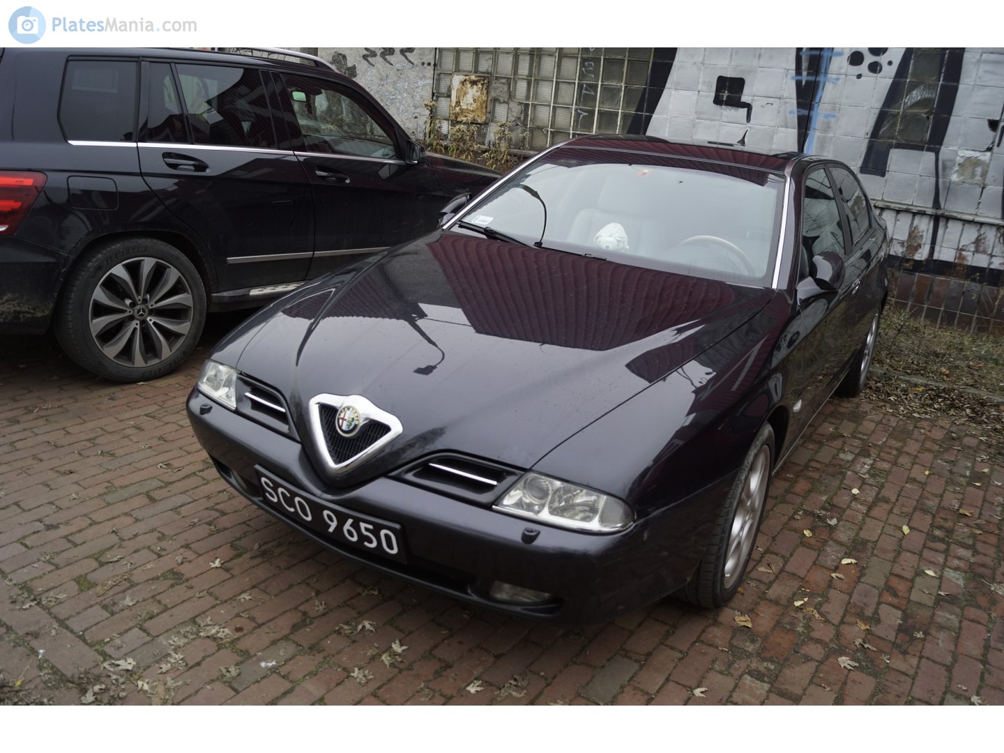 SCO 9650, License plate without vehicle 