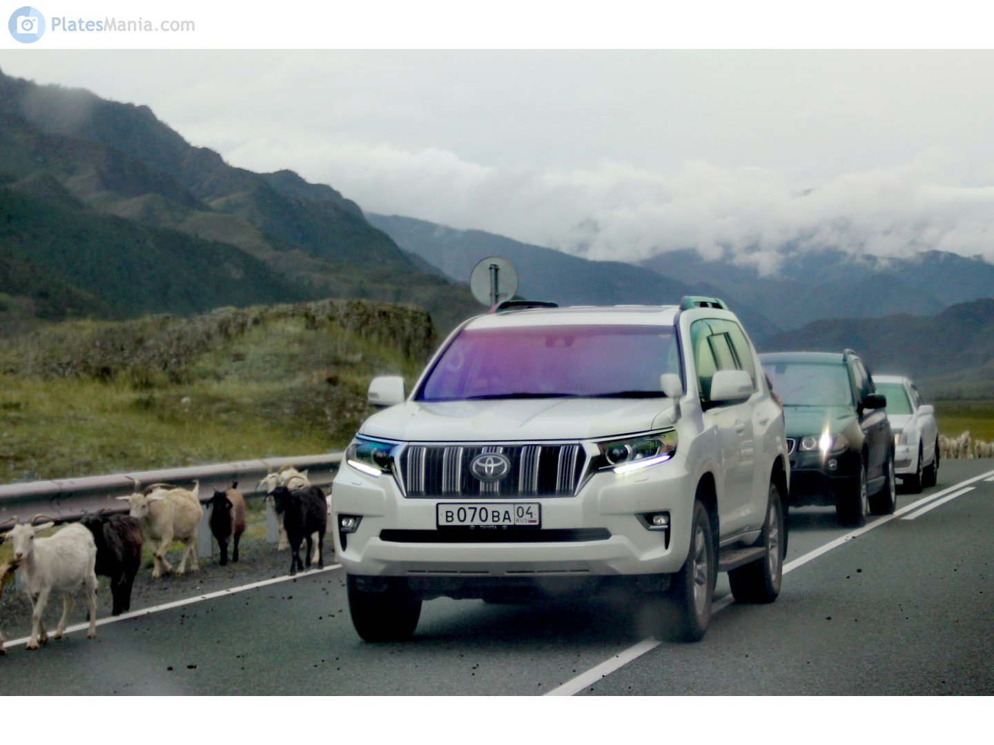 в 070 ва 04, Toyota Land Cruiser Prado 4th gen 5-door SUV (J150), 2nd facelift, 2017–2023