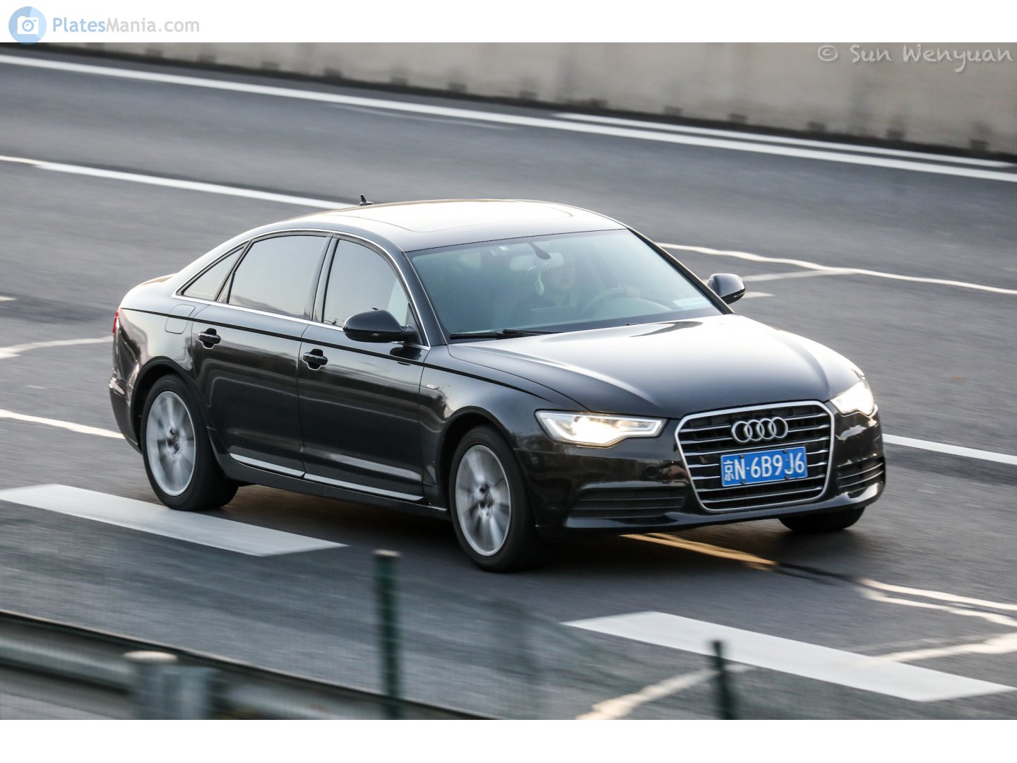 京N·6B9J6, Audi A6 4th gen Sedan (C7/4G2/4GC), 2011–2018