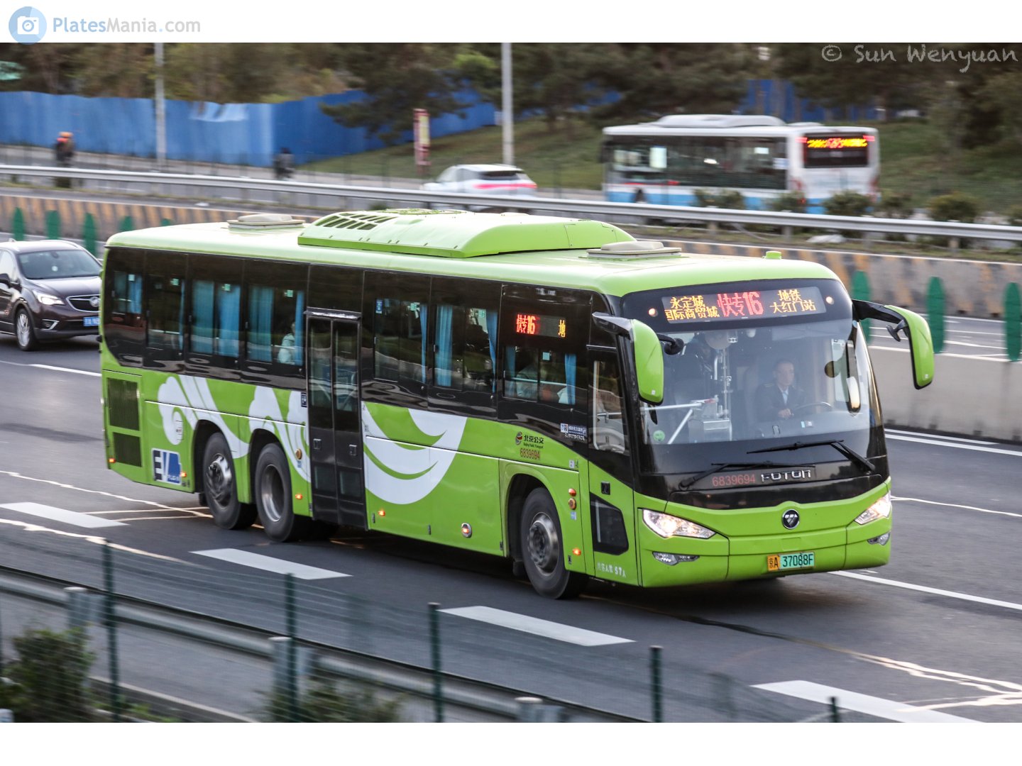 京A·37088F, Foton BJ6147 