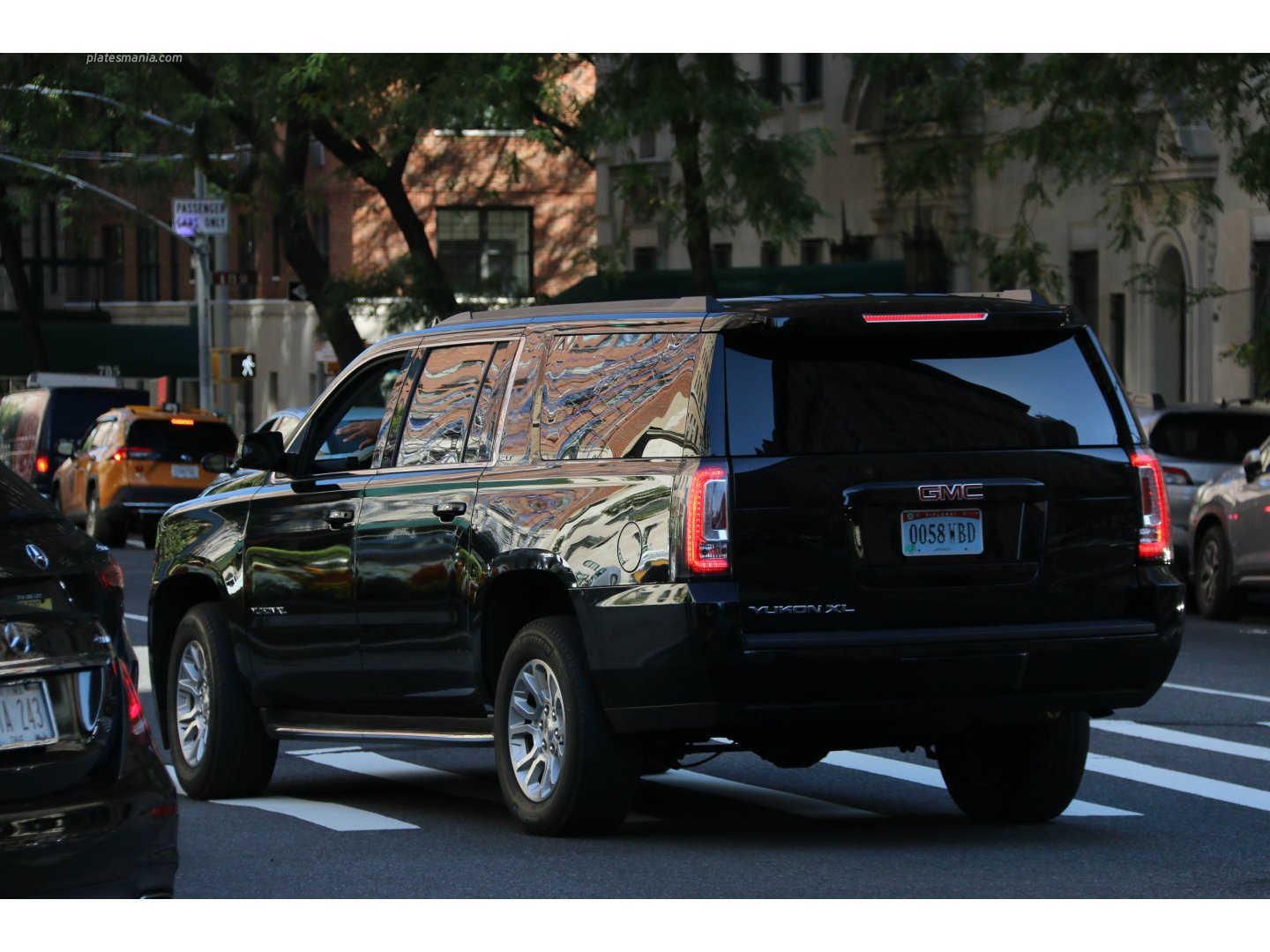 0058 WBD, GMC Yukon 4th gen (GMTK2UG), 2014­–2020