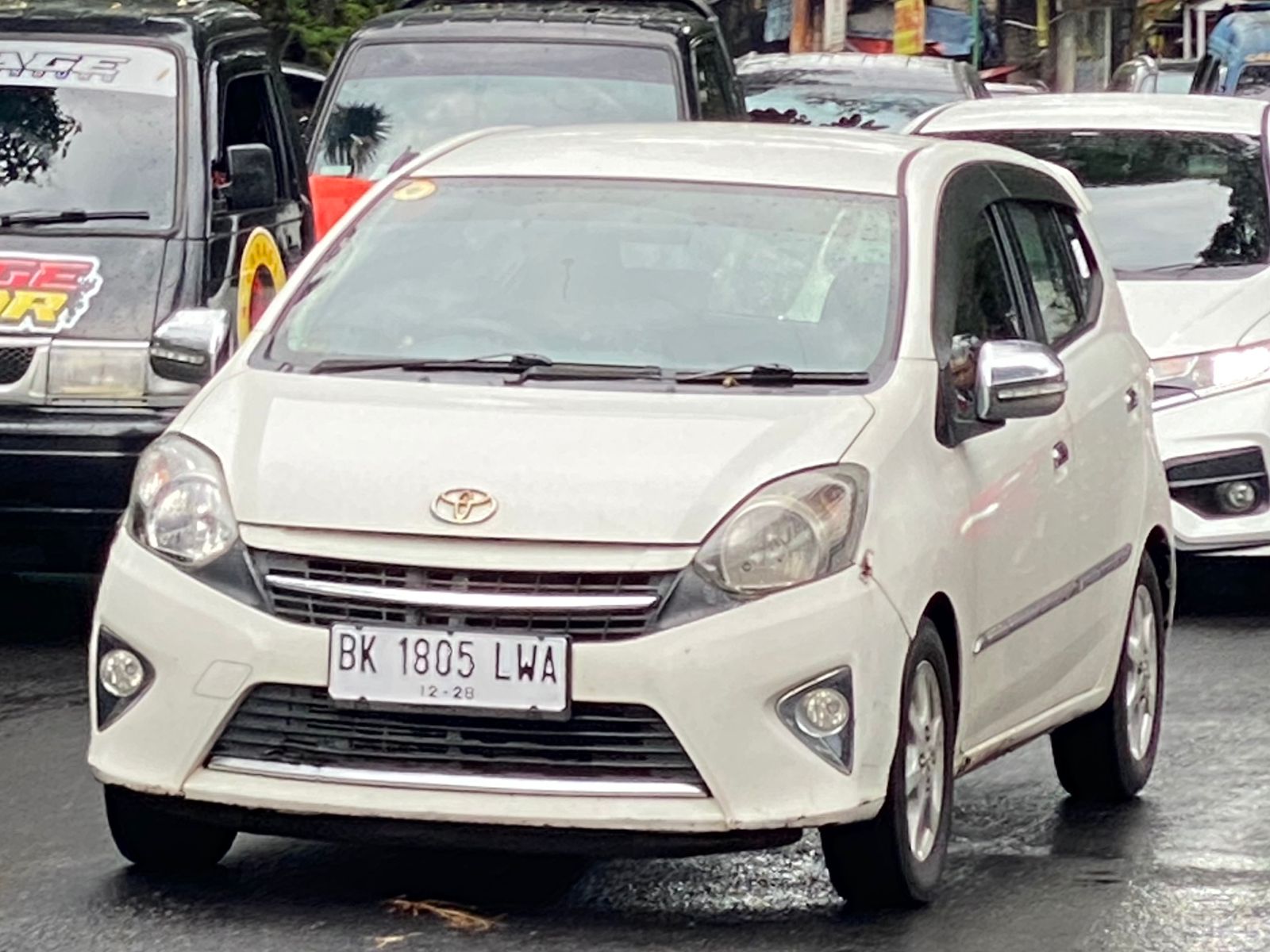 BK 1805 LWA, Toyota Agya 1st gen (B100), 2012–2017