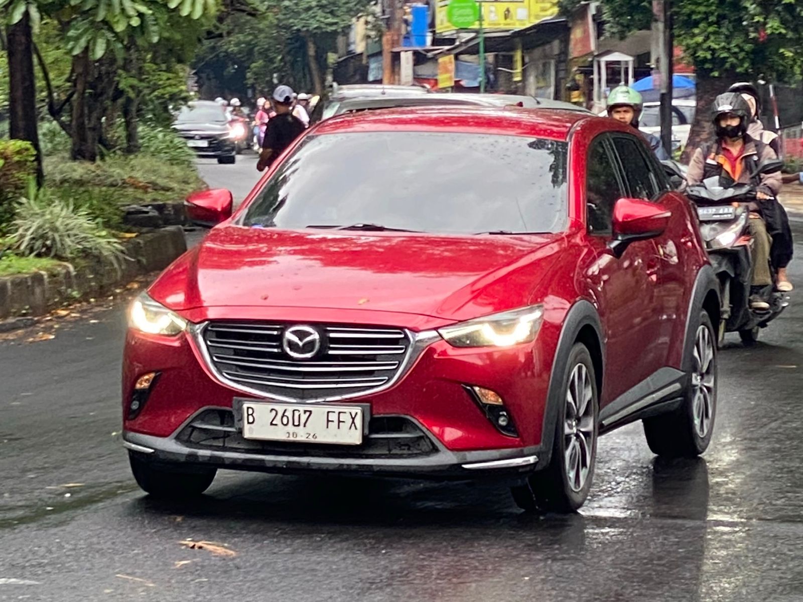 B 2607 FFX, Mazda CX-3 1st gen (DK), 2015–