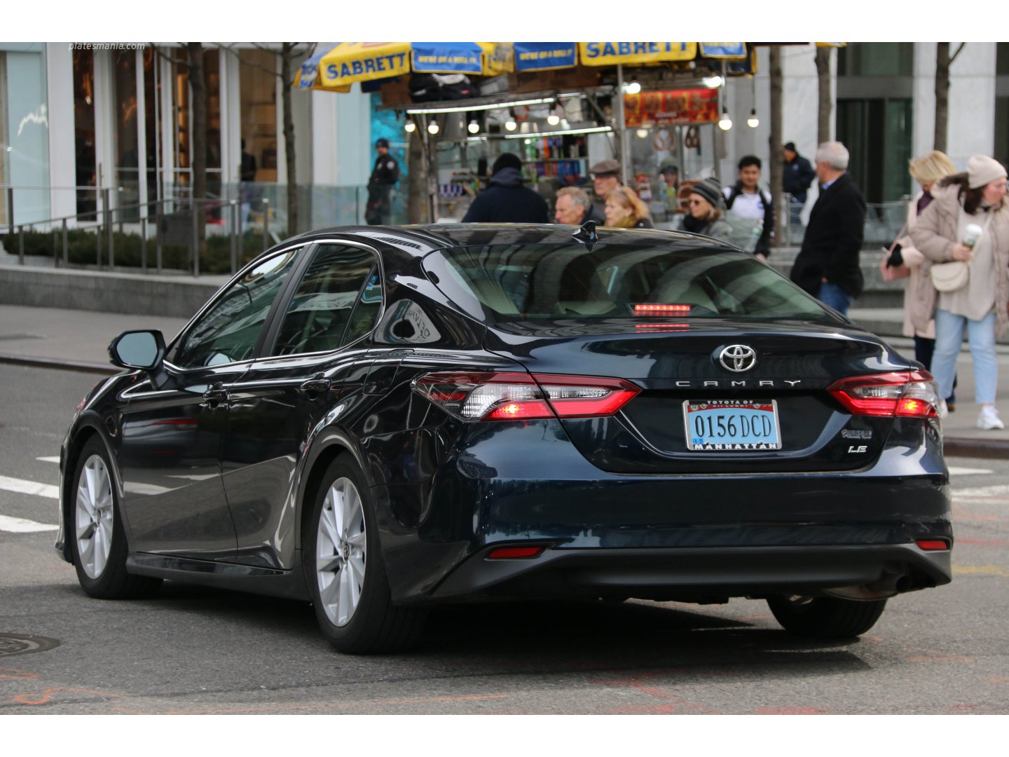 0156 DCD, Toyota Camry 8th gen (XV70), 2017–