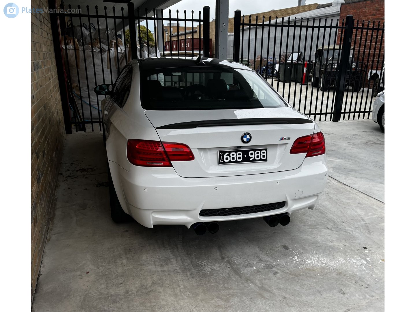 688-988, BMW M3 4th gen Coupé (E92), 2007–2013