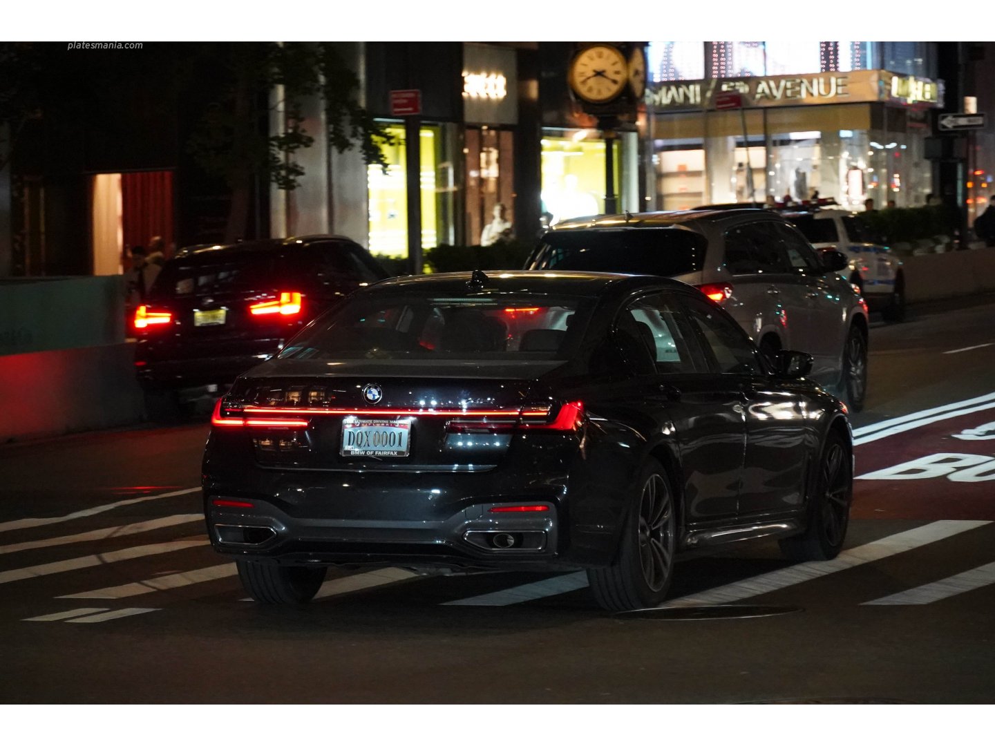 DQX 0001, BMW 7 Series 6th gen (G11/G12), facelift, 2019–2022