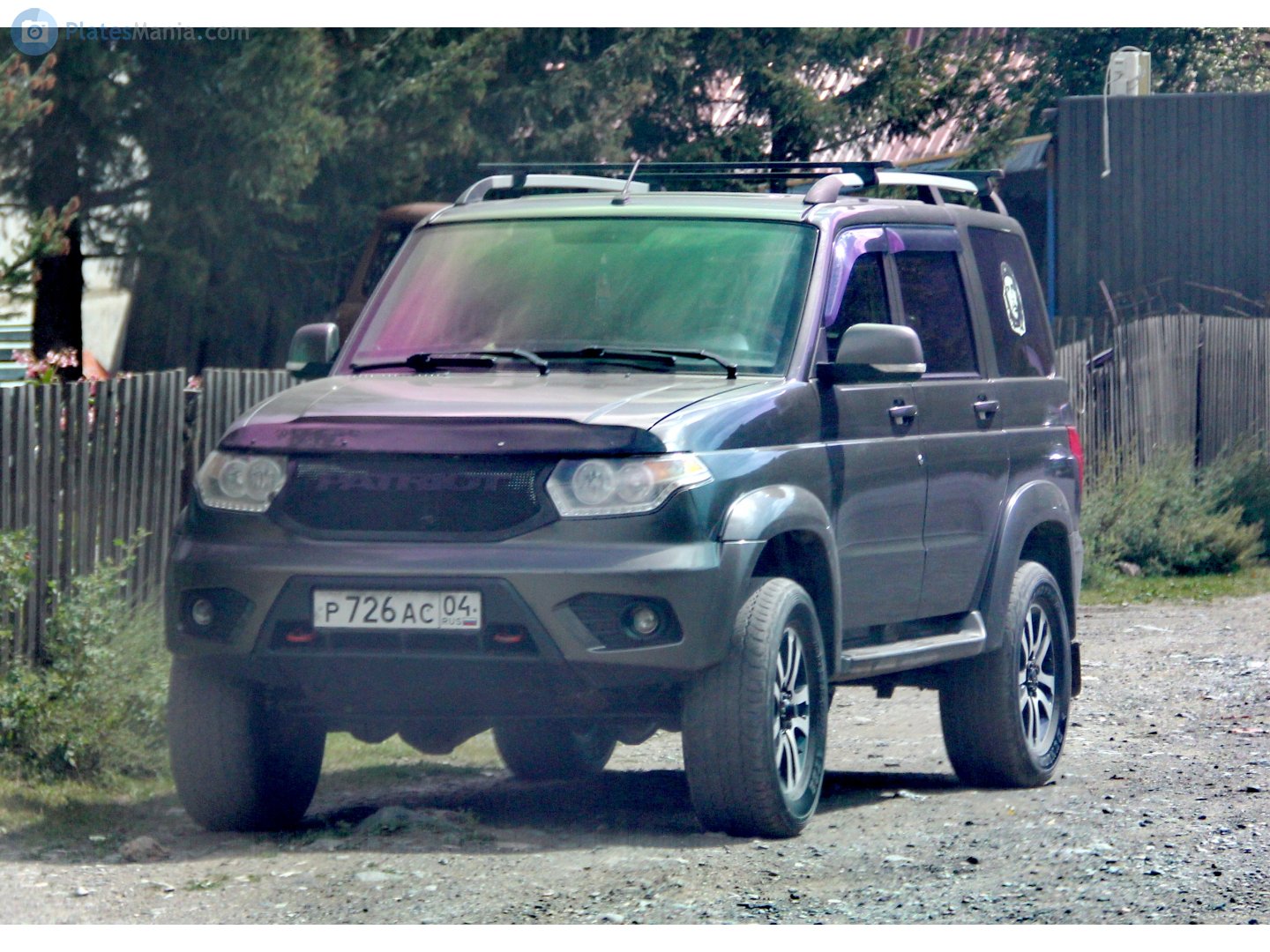 р 726 ас 04, UAZ 3163 Patriot 1st gen, facelift, 2014­–