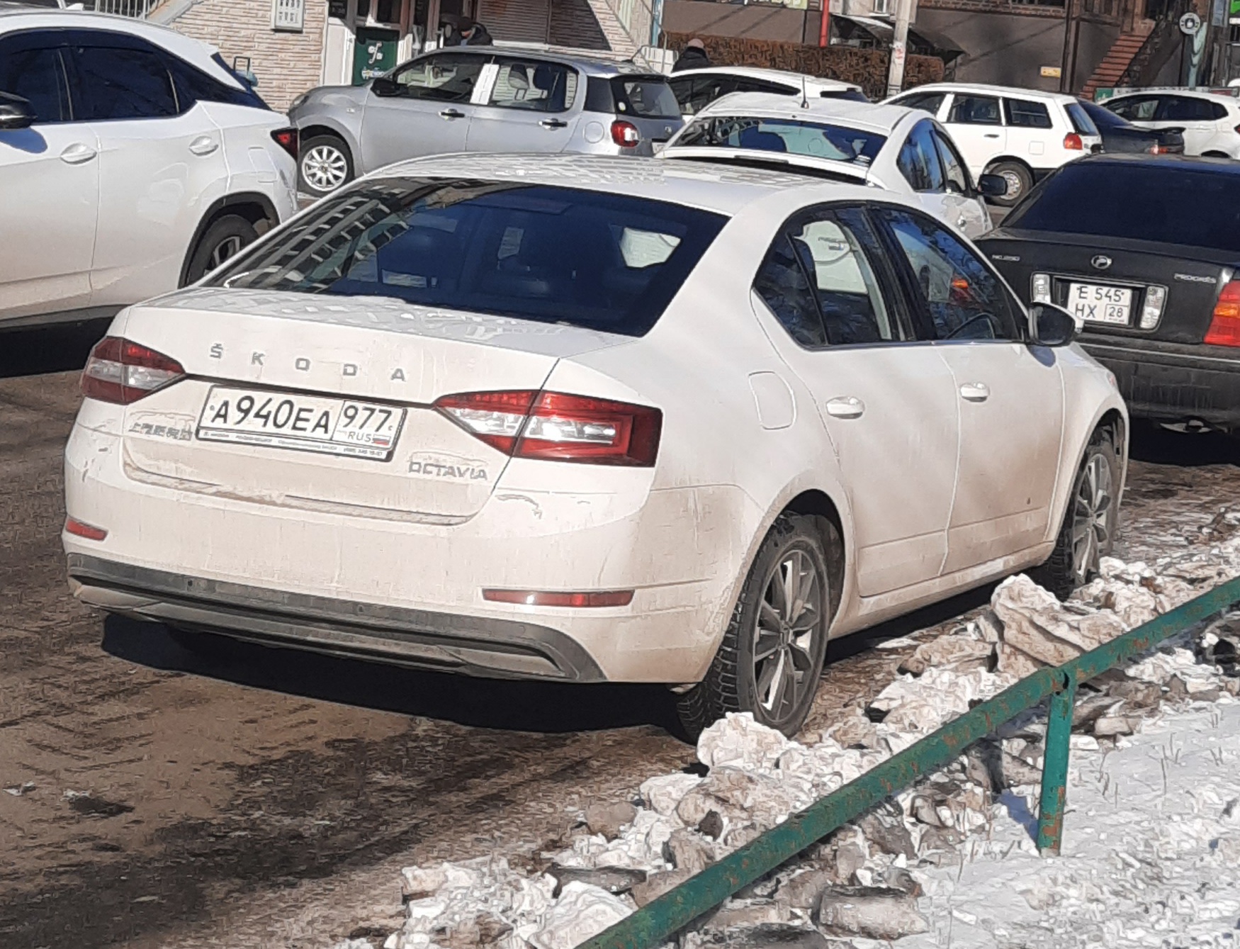 а 940 еа 977, Skoda Octavia 3rd gen Liftback (A7/5E3), facelift, 2017–2022 (–2023 for CN-market)