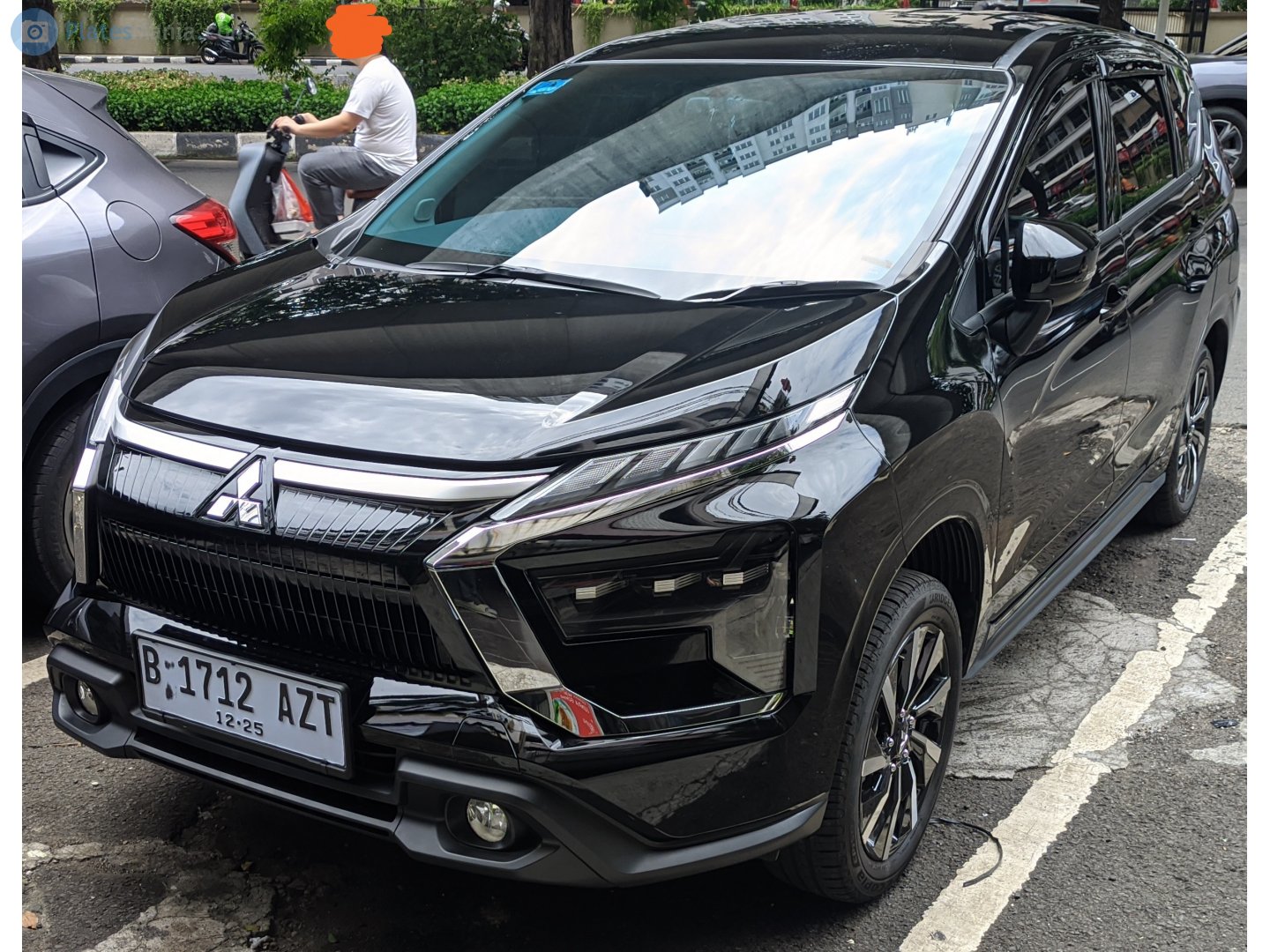 B 1712 AZT, Mitsubishi Xpander 1st gen (NC2W), facelift, 2021–
