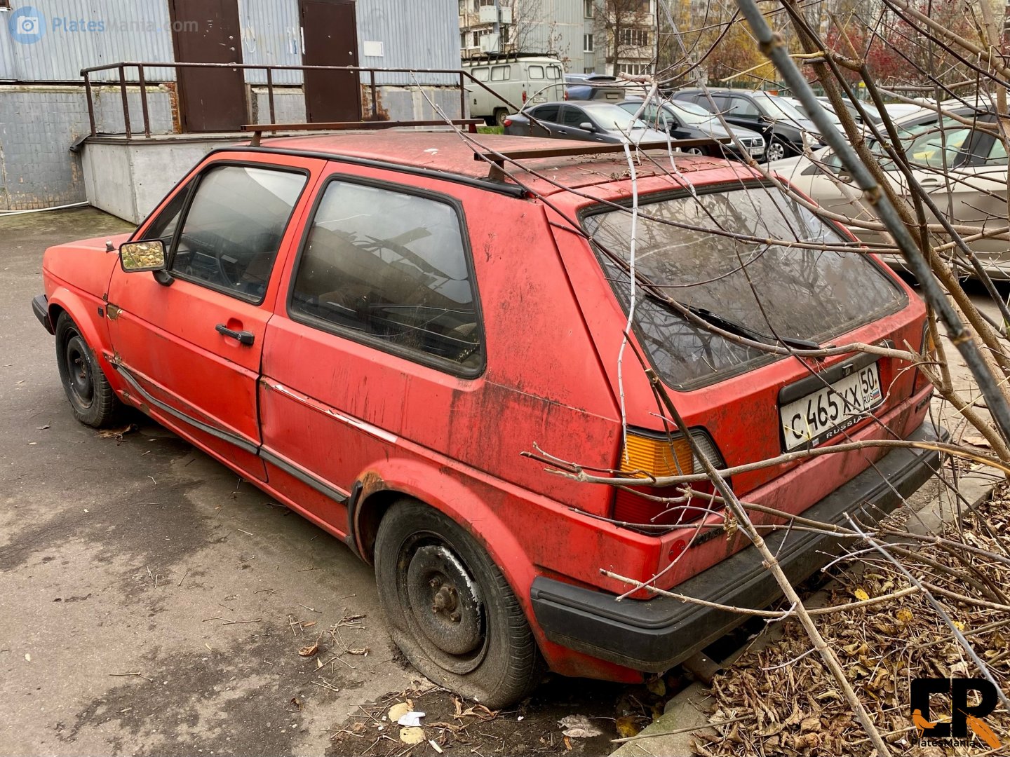 с 465 хх 50, Volkswagen Golf 2nd gen 3-door Hatch (19/1G), 1983–1992