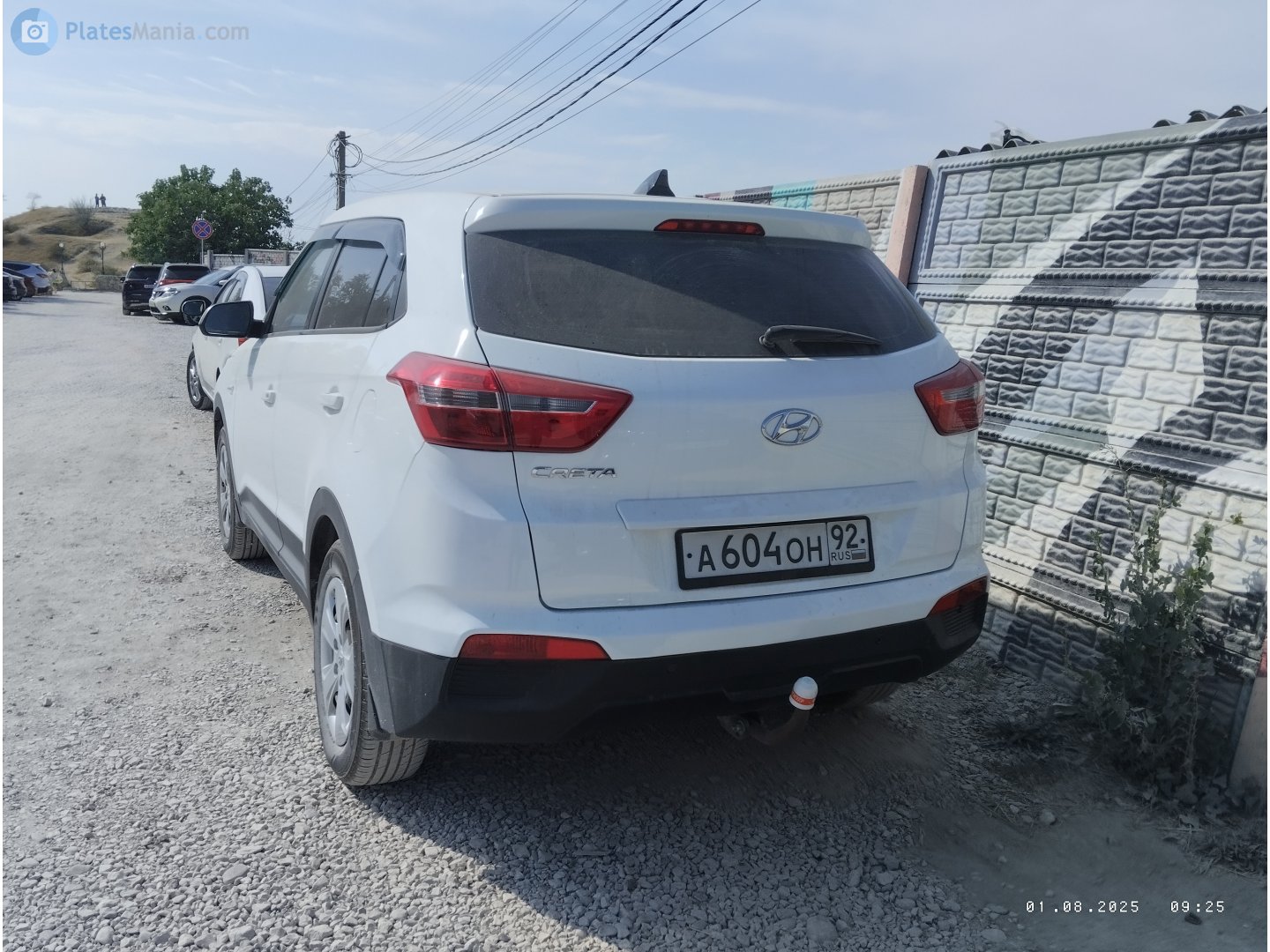 а 604 он 92, Hyundai Creta 1st gen (GS), 2015–2022