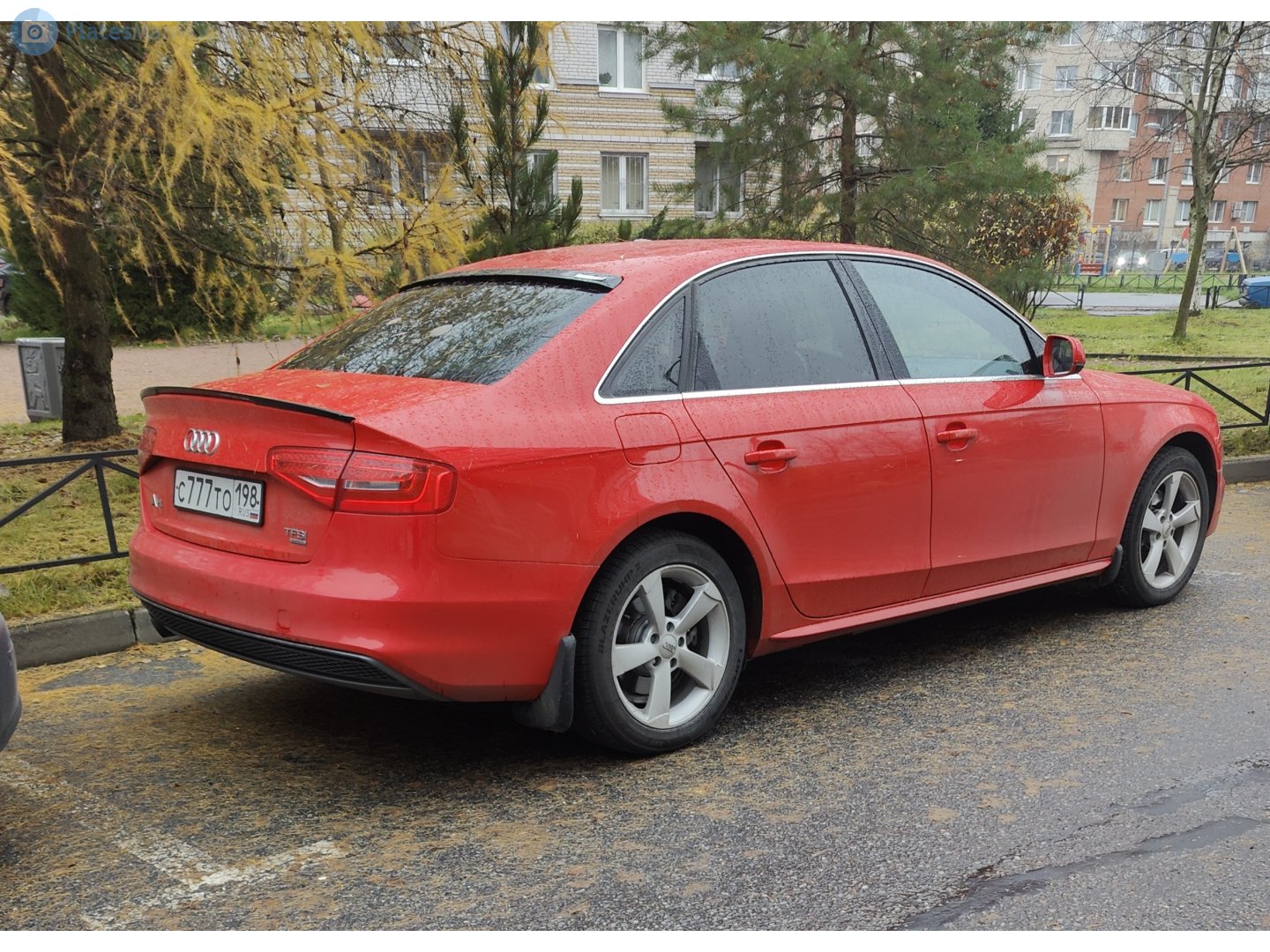 с 777 то 198, Audi A4 4th gen Sedan (B8/8K2), facelift, 2012–2016