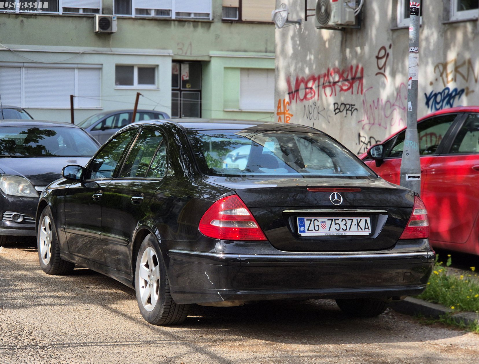 ZG 7537-KA, Mercedes-Benz E-Klasse 3rd gen Sedan (W211), 2002­–2009