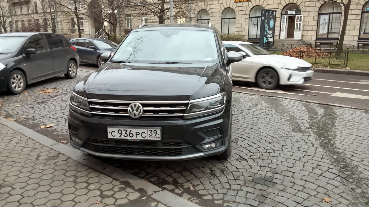 с 936 рс 39, Volkswagen Tiguan 2nd gen (AD/AX/Allspace/L), 2016–2021