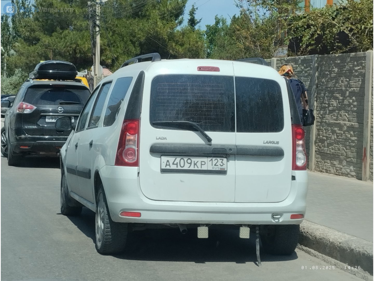 а 409 кр 123, Lada (VAZ) Largus 
