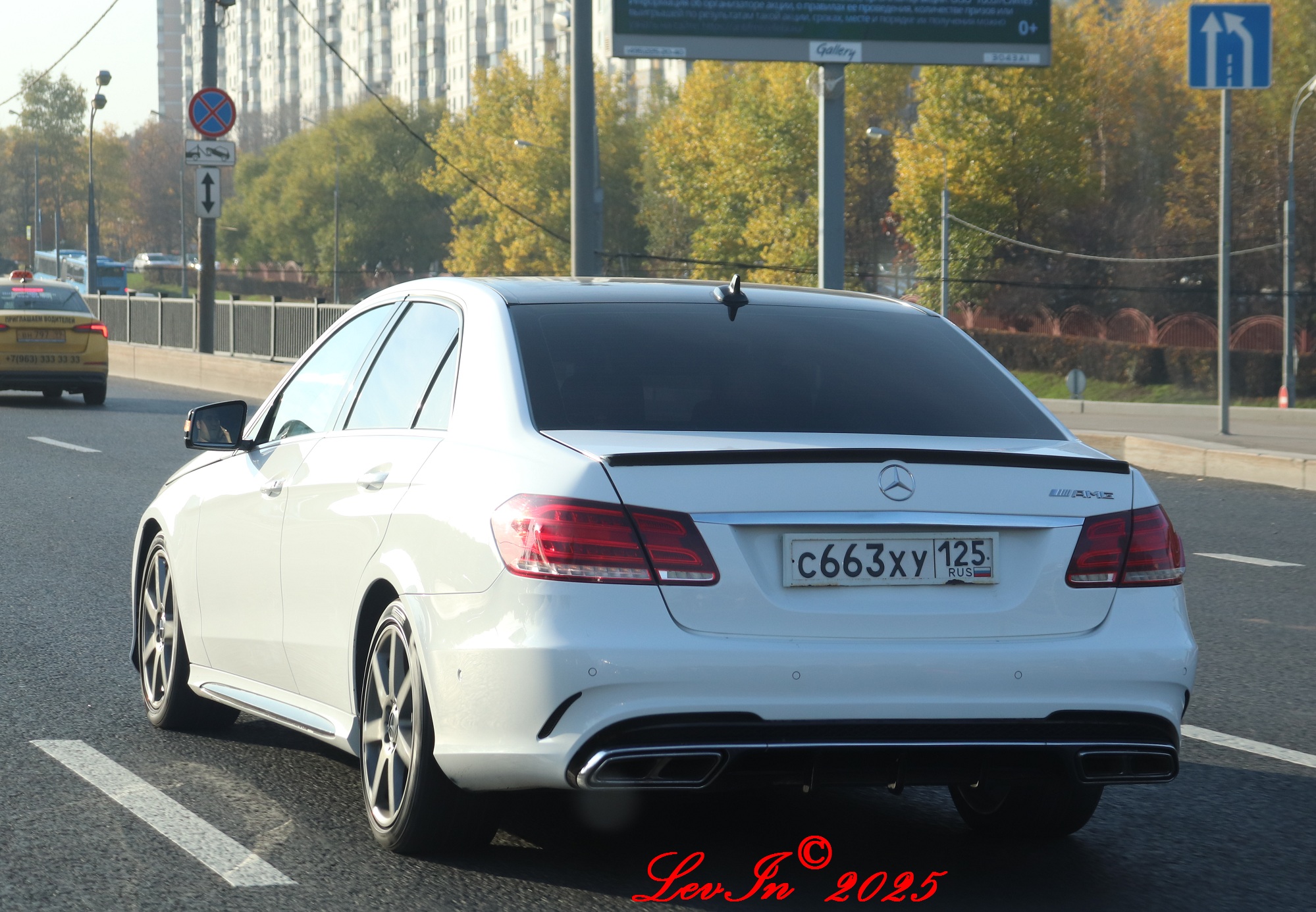 с 663 ху 125, Mercedes-Benz E-Klasse 4th gen Sedan (W212), facelift, 2013­–2016