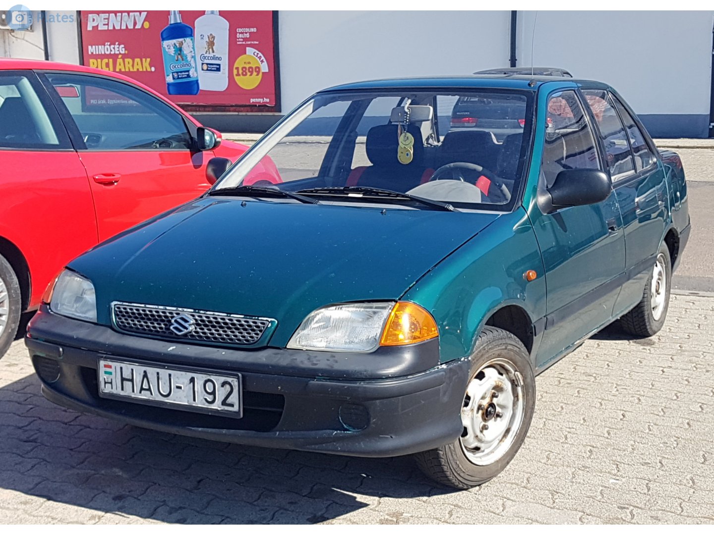 HAU-192, Suzuki Swift 2nd gen Sedan (SF), facelift, 1996–2004