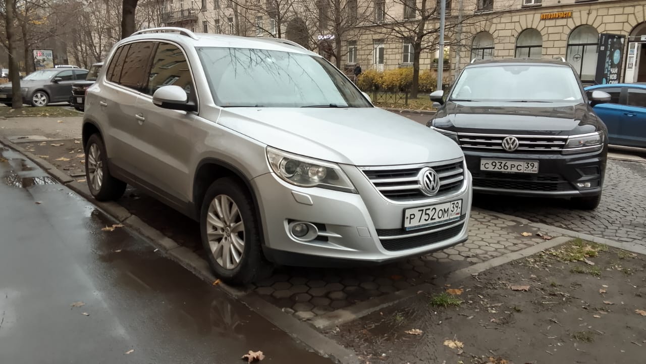 р 752 ом 39, Volkswagen Tiguan 1st gen (5N), 2007–2011