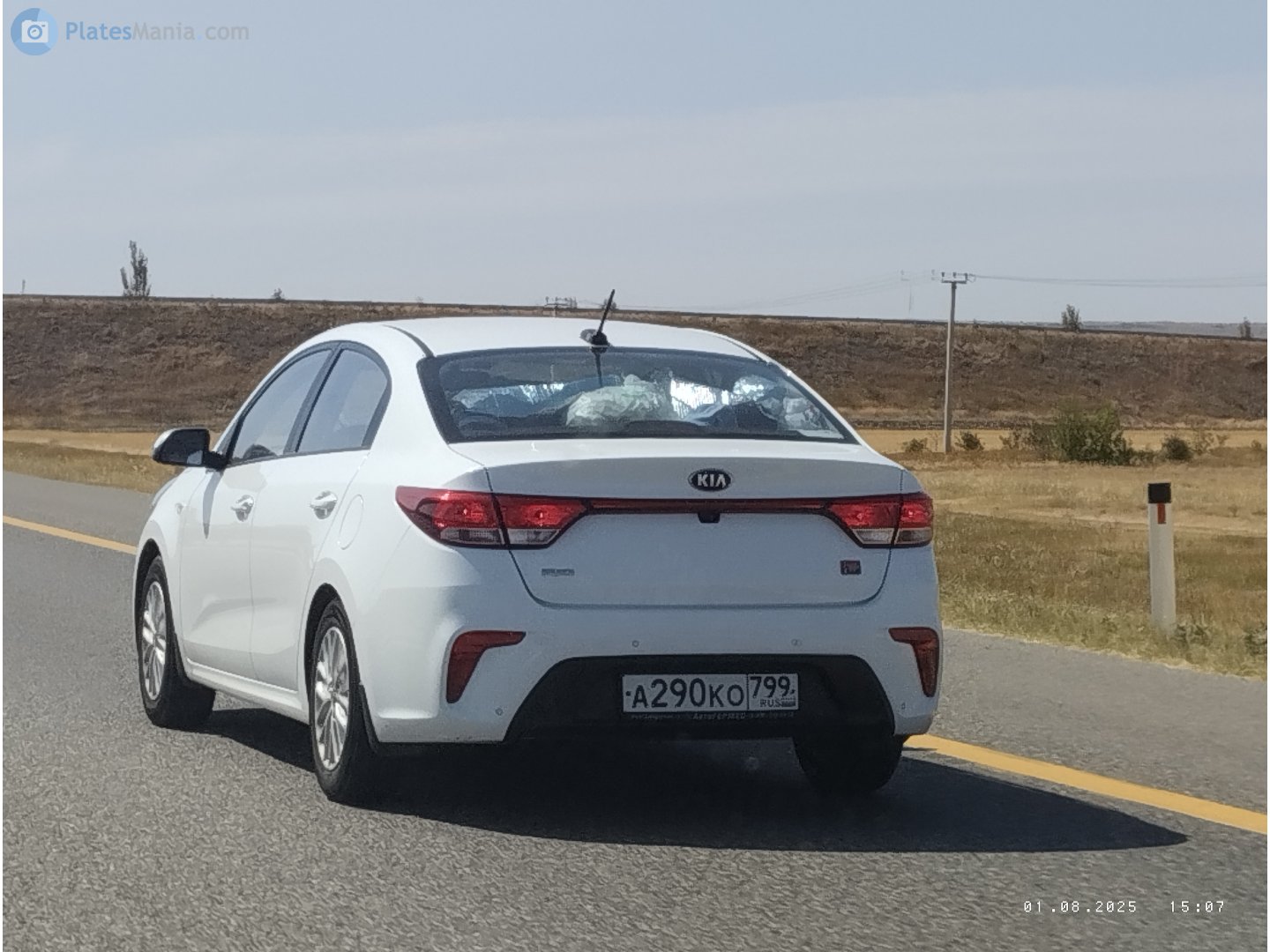 а 290 ко 799, Kia Rio 