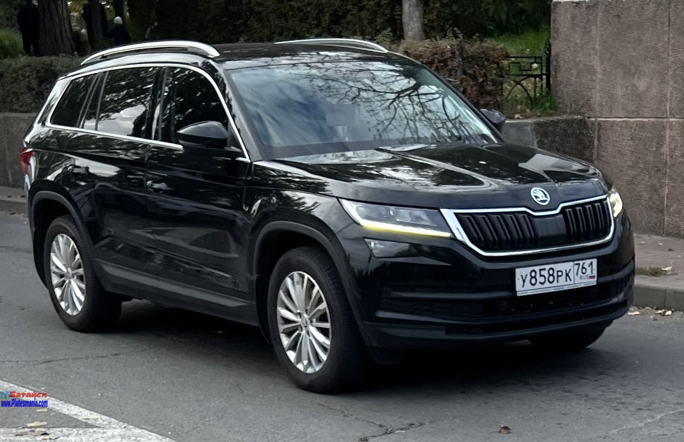 у 858 рк 761, Skoda Kodiaq 
