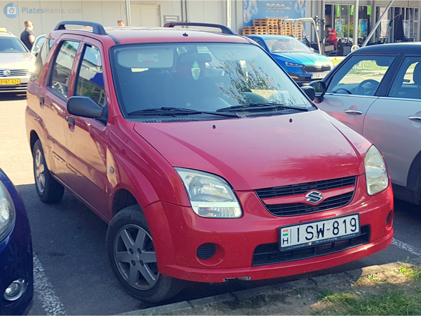 ISW-819, Suzuki Ignis 1st gen 5-door Hatch (FH/MH), facelift, 2003–2008