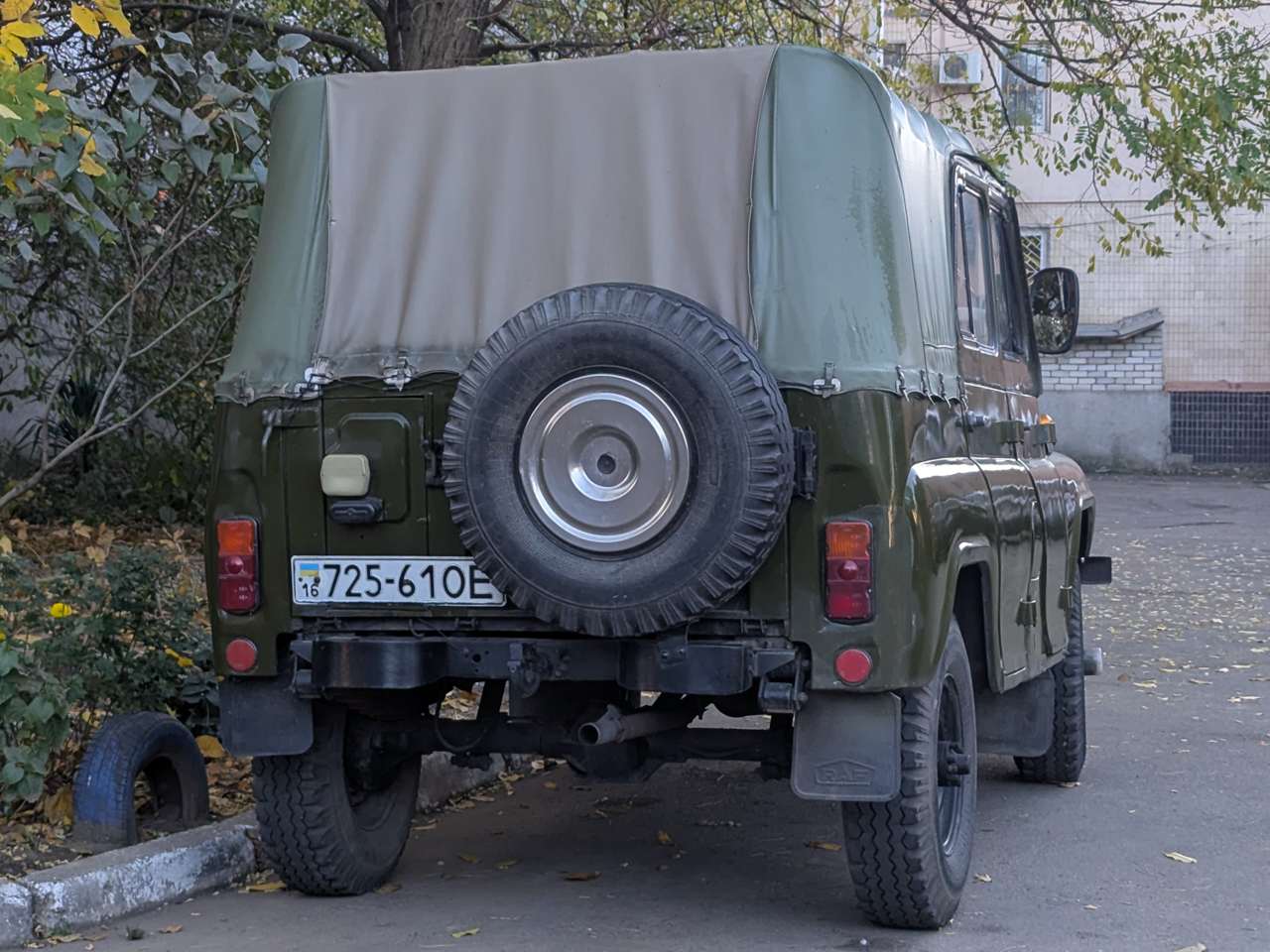 16 725-61 OE, UAZ 469/3151 469, 1972–1985