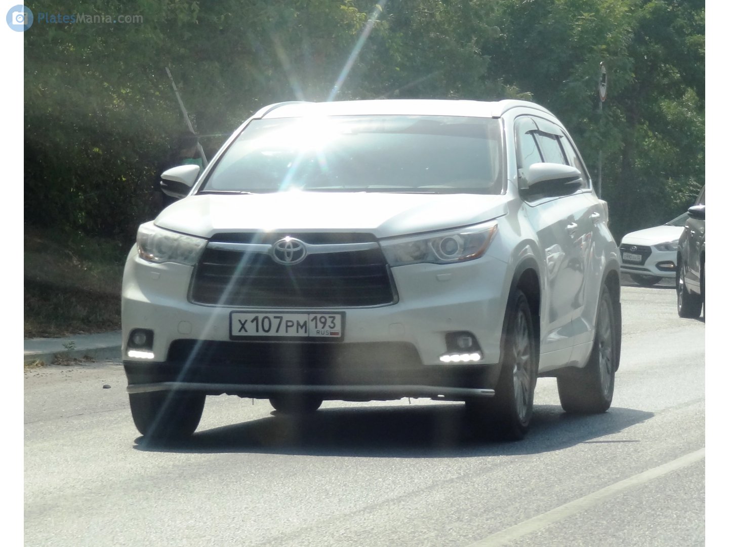 х 107 рм 193, Toyota Highlander 3rd gen (XU50), 2013–2016