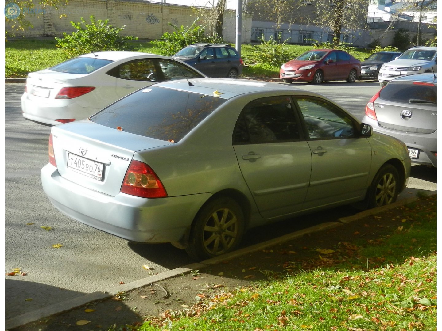 т 405 во 76, Toyota Corolla 9th gen Sedan (E120; Global-market), 2000–2007