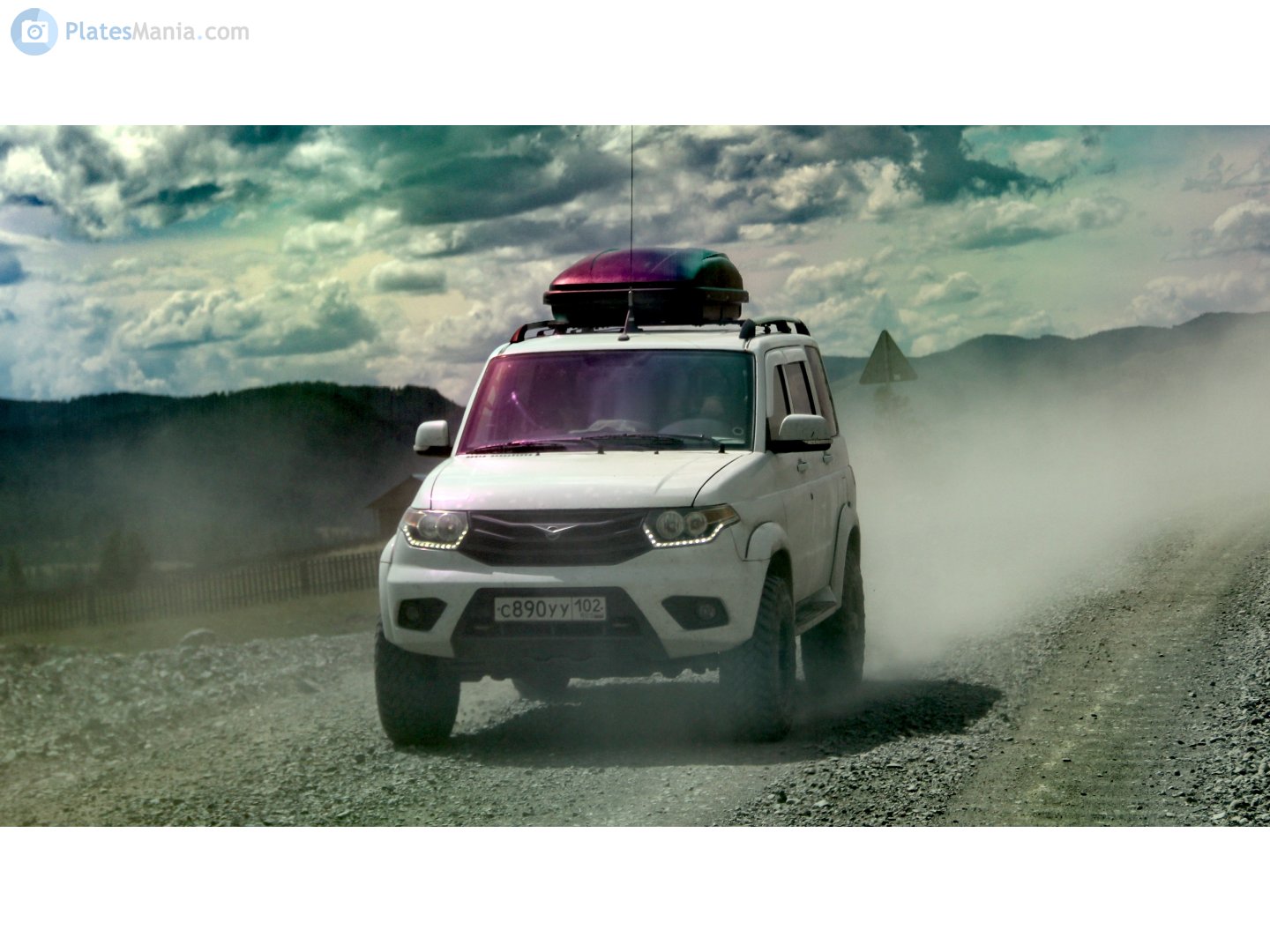 с 890 уу 102, UAZ 3163 Patriot 1st gen, facelift, 2014­–