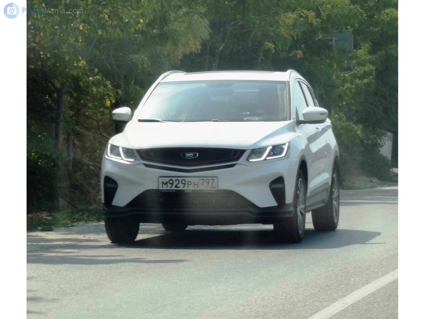 м 929 рн 797, BelGee X50 2023– (rebadged Geely Coolray)