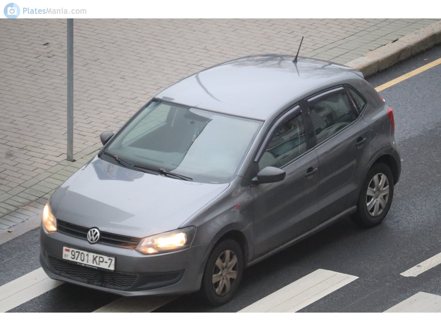 9701 KP-7, Volkswagen Polo 5th gen 5-door Hatch (6R), 2009–2014