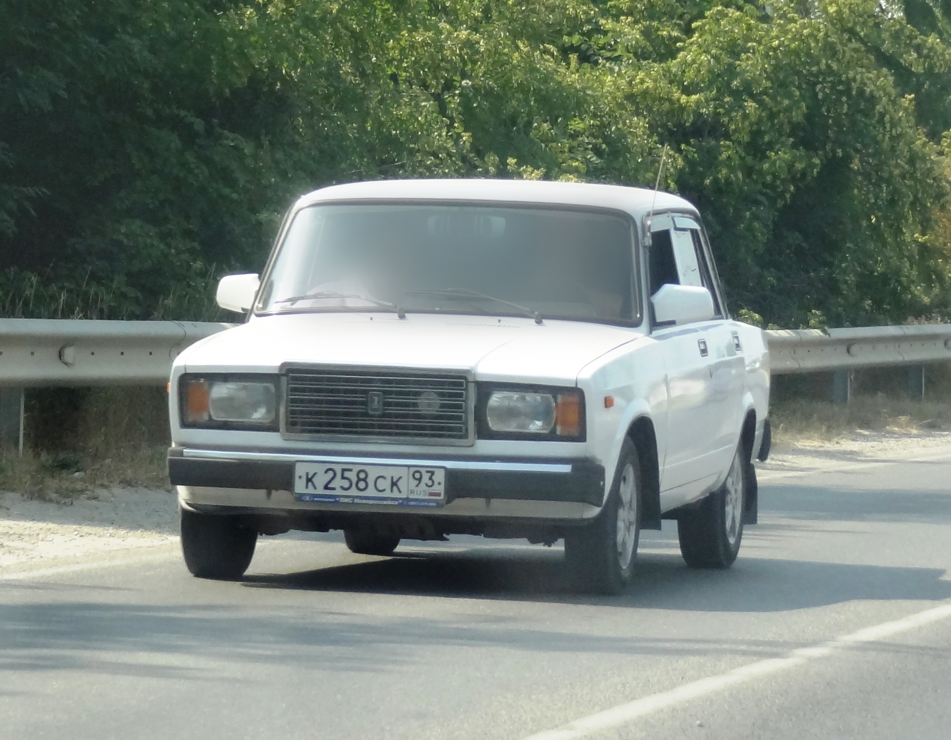 к 258 ск 93, Lada (VAZ) 2107 Жигули (Nova / Riva / Signet / 1500), 1982–2014