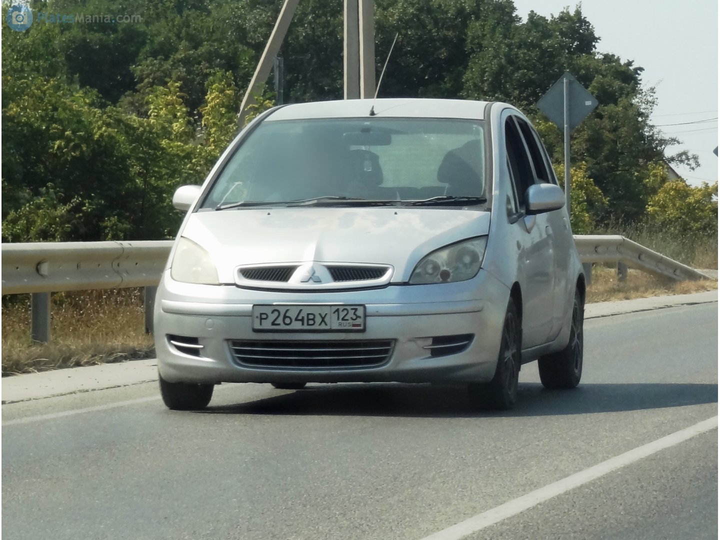 р 264 вх 123, Mitsubishi Colt 8th gen 5-door Hatch (Z30), 2002–2010 (–2012 for JP-market)