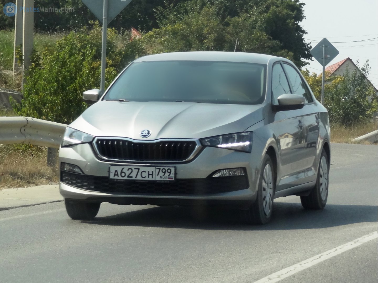 а 627 сн 799, Skoda Rapid Liftback (NH3; RU-market), facelift, 2020–2022