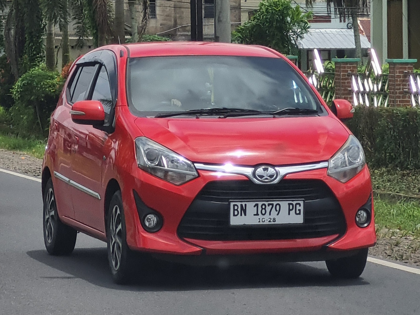 BN 1879 PG, Toyota Agya 1st gen (B100), 1st facelift, 2017–2020