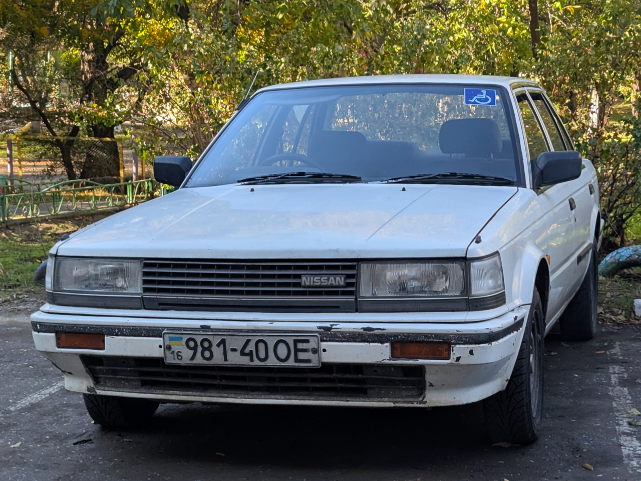 16 981-40 OE, Nissan Bluebird 7th gen Sedan (U11), 1983–1987
