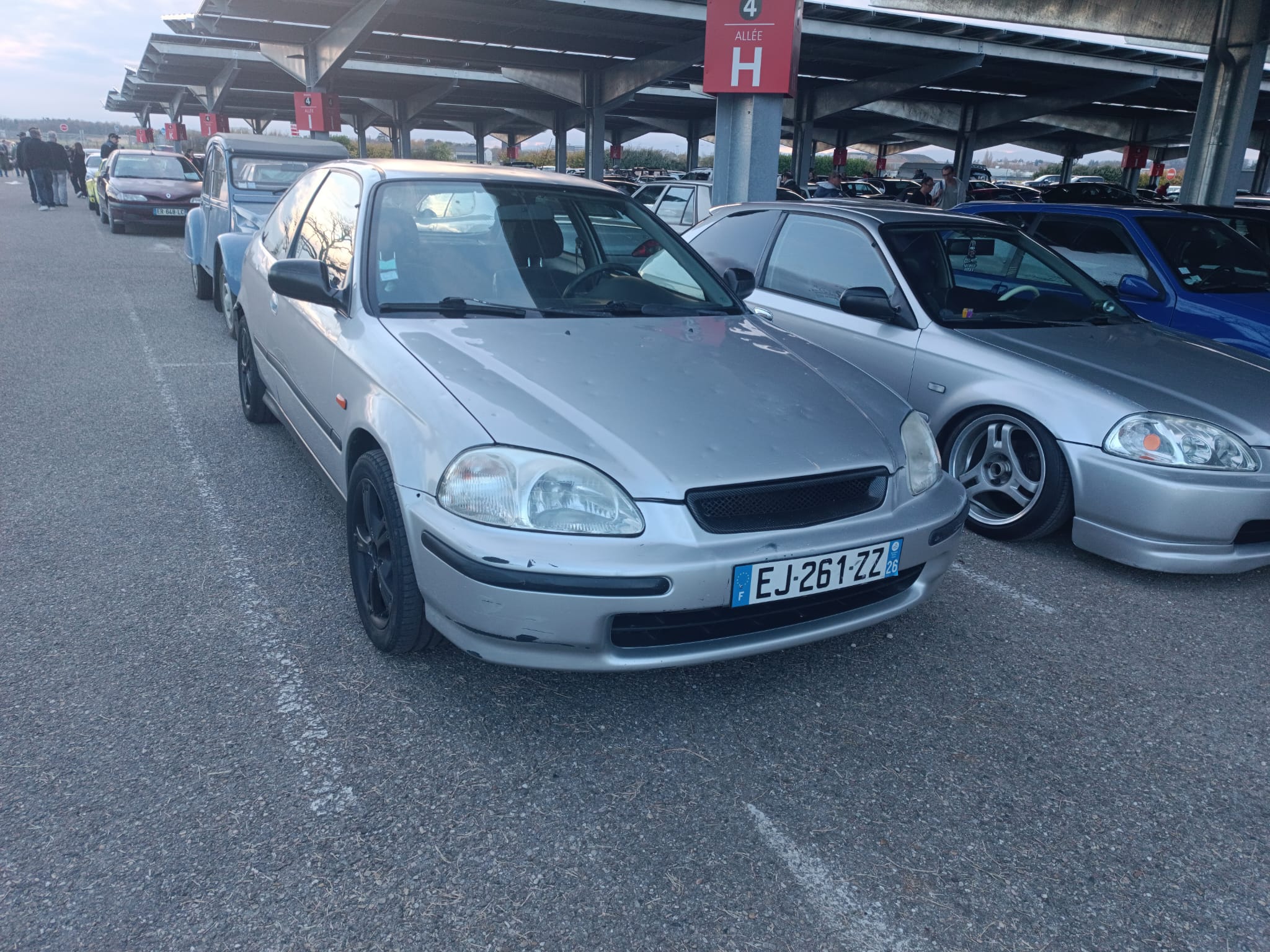 EJ-261-ZZ, Honda Civic 6th gen Hatchback (EK; Global-market), 1995–2000