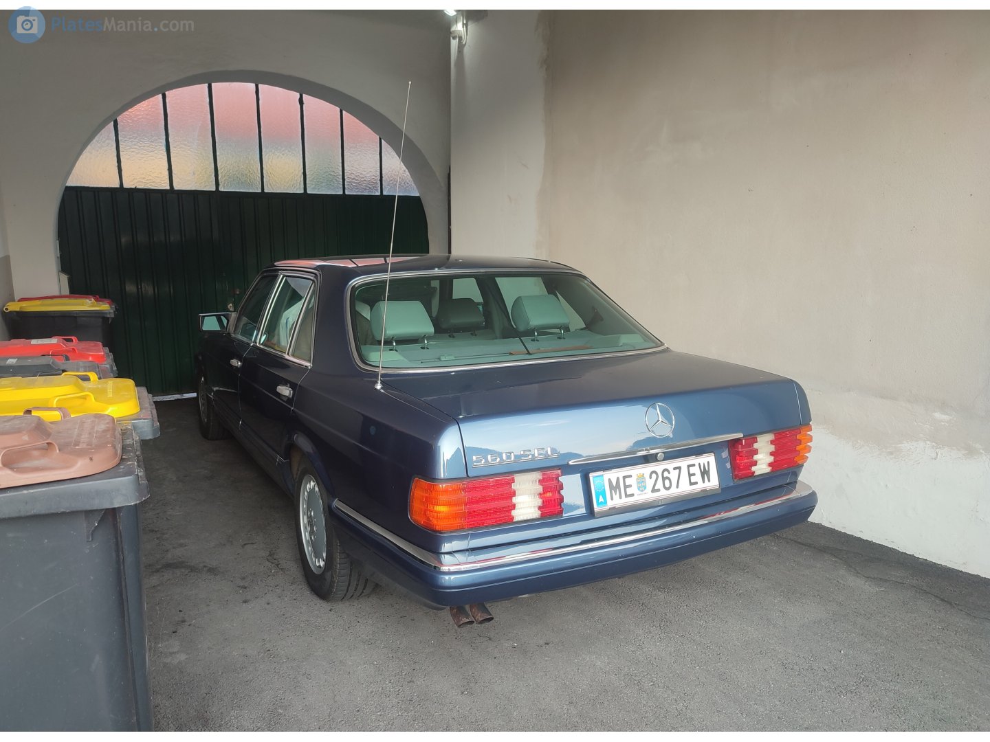 ME 267 EW, Mercedes-Benz S-Klasse 4th gen Sedan (W126/V126), 1979–1991