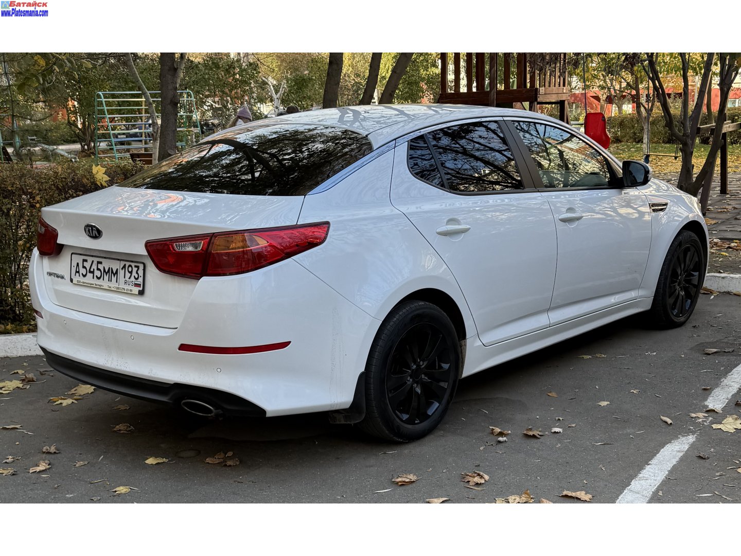 а 545 мм 193, Kia Optima 3rd gen (TF), 2010–2016