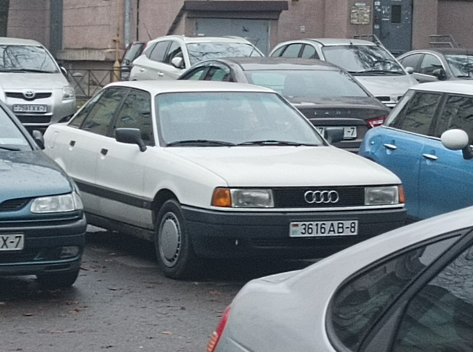 3616 AB-8, Audi 80 3rd gen (B3/89), 1986–1991