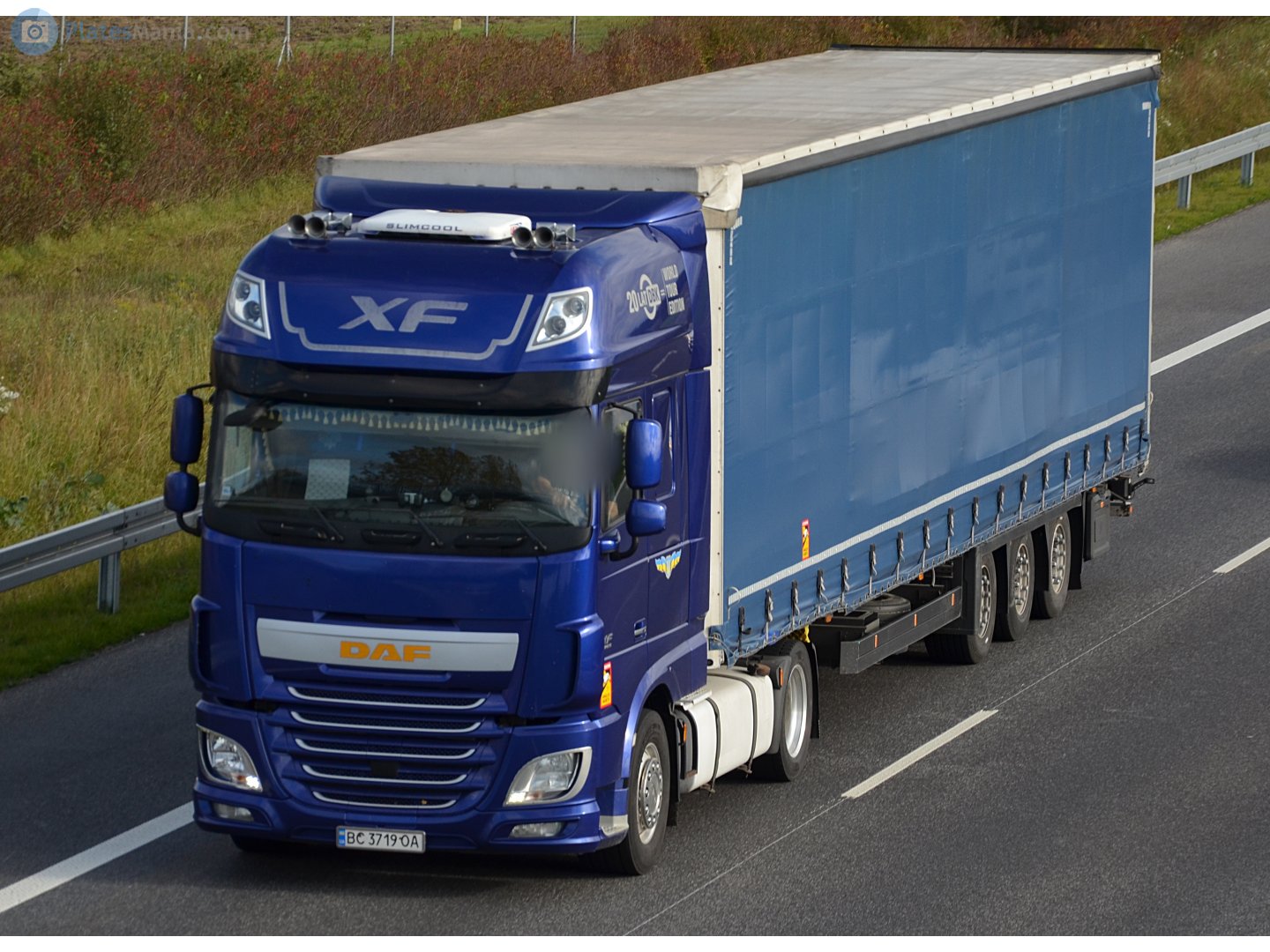 BC 3719 OA, DAF XF 4th gen, 2013–2017