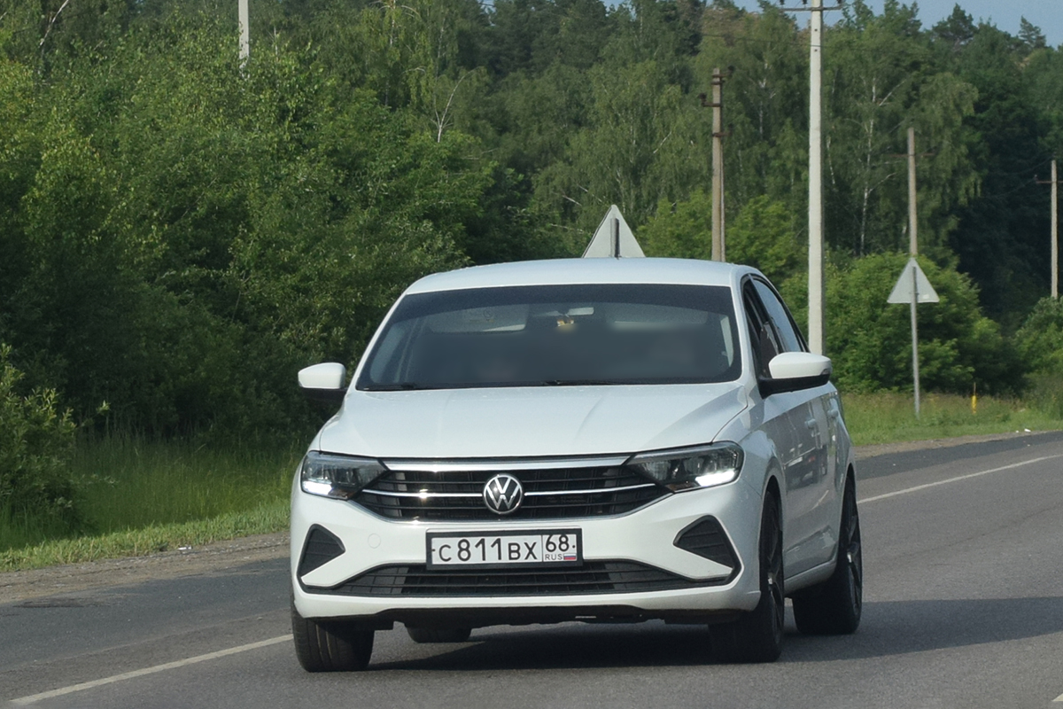 с 811 вх 68, Volkswagen Polo 6th gen Liftback (CK; CIS-market), 2020–2022