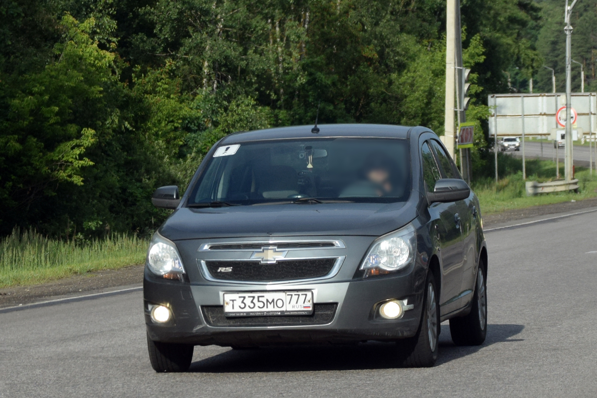 т 335 мо 777, Chevrolet Cobalt 2nd gen (Gamma II; CIS- and LATAM-market), 2011–2016 (–present for CIS-market)