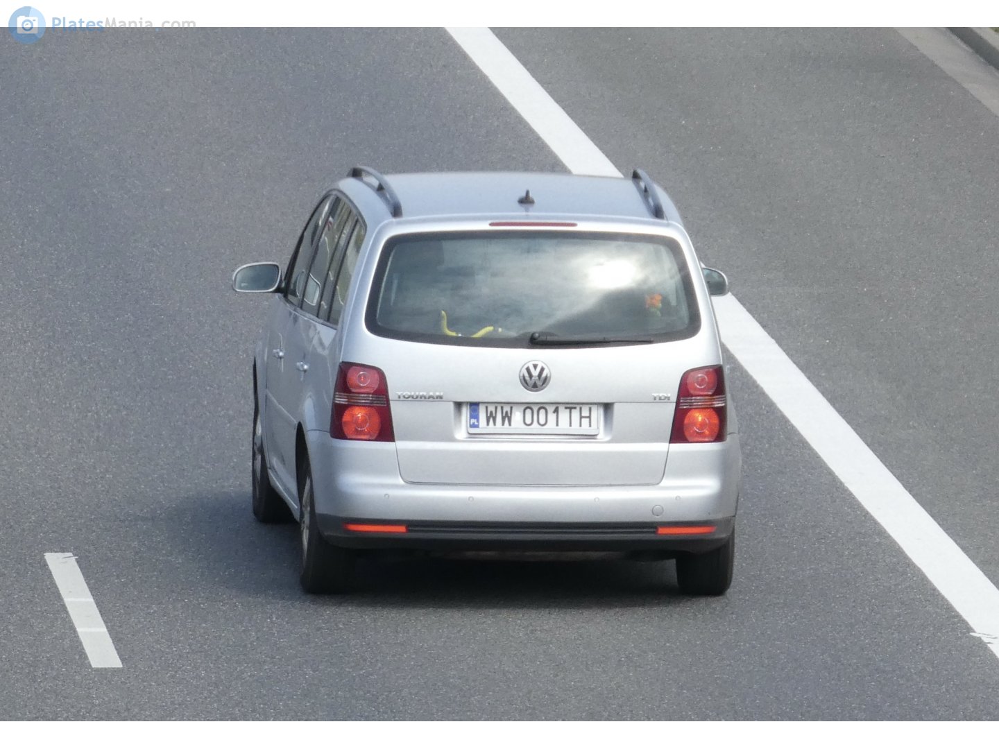 WW 001TH, Volkswagen Touran 1st gen (1T1), 2003–2006