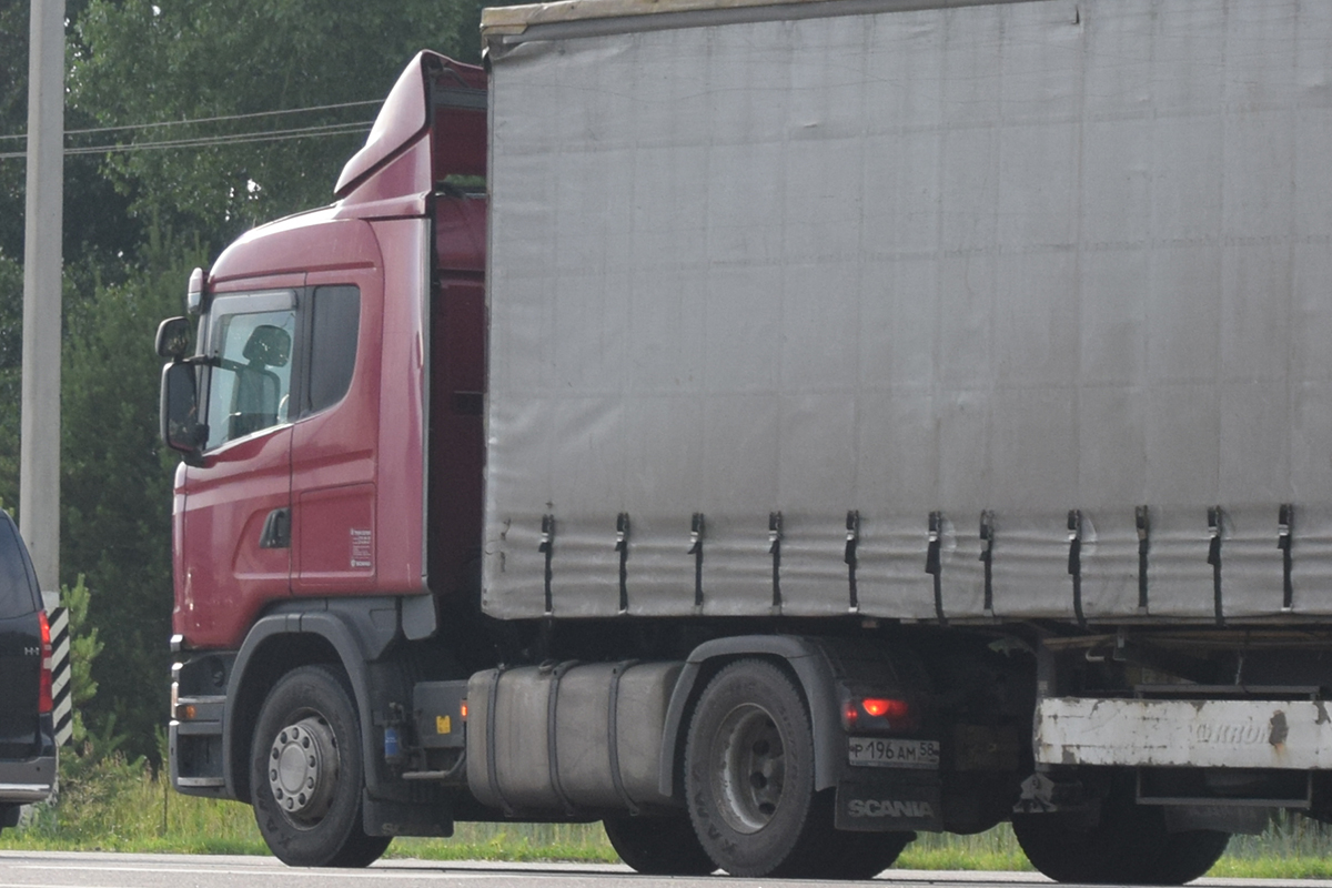 р 196 ам 58, Scania G-Series 1st gen, 2005–2018