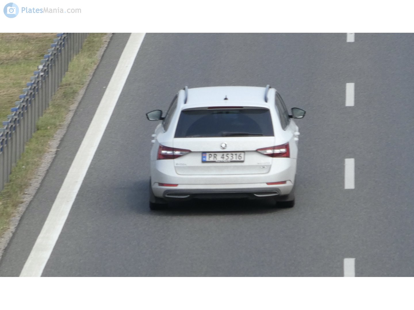 PR 45316, Skoda Superb 3rd gen Combi (B8/3V5), 2015–2019